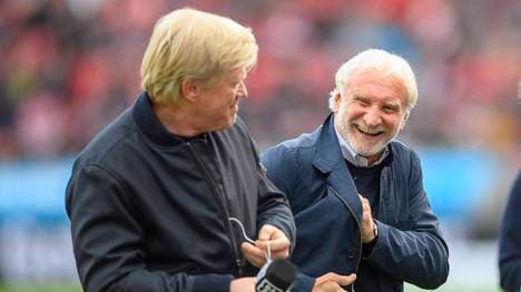 Oliver Kahn und Rudi Völler