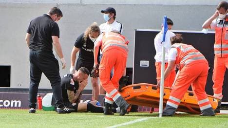 Panagiotis Vlachodimos von Dynamo Dresden hat einen Kreuzbandriss erlitten