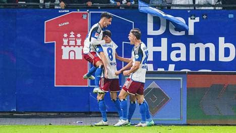 Der Hamburger SV jubelt