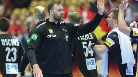 Stark auch auf der Hantelbank: Andreas Wolff