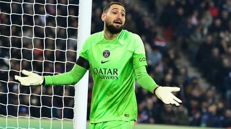 Gianluigi Donnarumma kann bei PSG bislang nicht nachhaltig überzeugen
