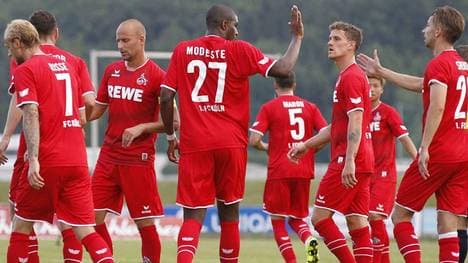 Testspiel des 1. FC Köln