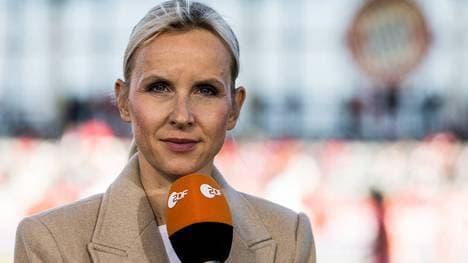 Katja Streso musste den Wintersport-Tag im ZDF frühzeitig abmoderieren