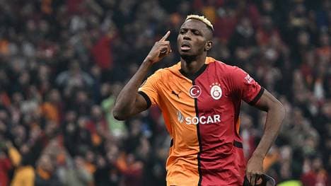 Victor Osimhen stürmte zuletzt bereits für Galatasaray