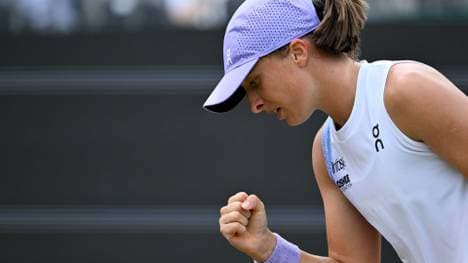 Iga Swiatek bejubelt den Finaleinzug