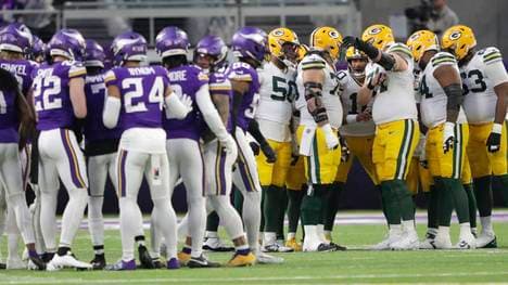 Die Green Bay Packers empfangen die Minnesota Vikings 