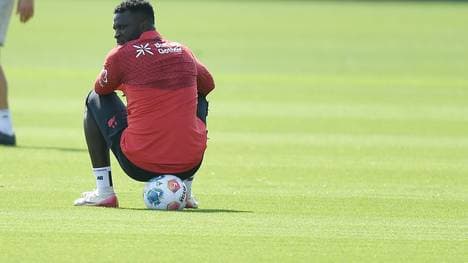 Boniface war in Leverkusen oft nur Zuschauer