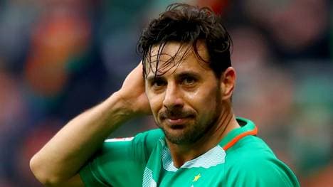 Claudio Pizarro stand bis Sommer bei Werder Bremen unter Vertrag