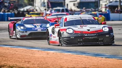 Porsche sicherte sich in der GTLM-Klasse den ersten Sieg 2018