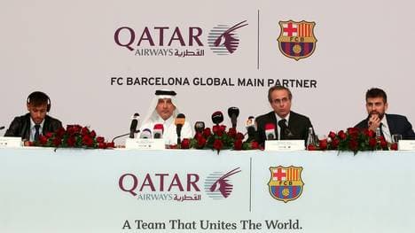 Fußballvereine wie etwa der FC Barcelona kassieren im Sport die meisten Sponsorengelder