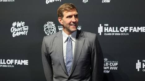Nowitzki am Dienstag in Berlin