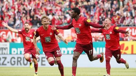 Kaiserslautern gewinnt mit 5:0 gegen Braunschweig