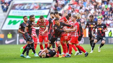 Leipzig gelingt eine furiose Aufholjagd in augsburg