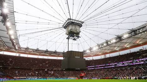 Die Partie zwischen Eintracht Frankfurt und RB Leipzig musste unterbrochen werden