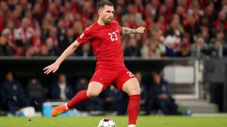 Pierre Emile Hojbjerg trifft für die Dänen