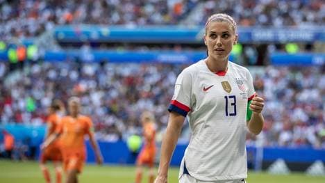 Bei der Frauen-WM 2019 in Frankreich wurde Alex Morgan zum zweiten Mal Weltmeister