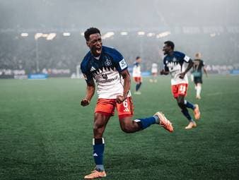 Albert Sambi Lokonga soll den HSV in der Bundesliga zum Klassenerhalt schießen. Dabei hat Trainer Merlin Polzin eine klare Fantasie mit dem ehemaligen Arsenal-Profi.