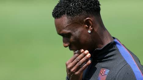 Folarin Balogun im US-Training
