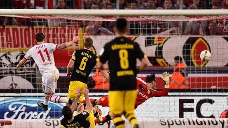 Simon Zoller trifft gegen den BVB