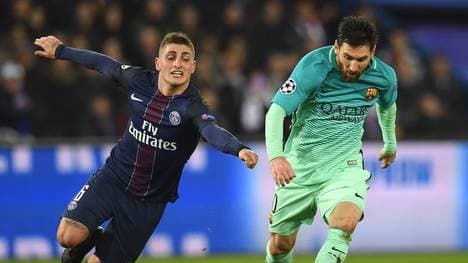 TOPSHOT-FBL-EUR-C1-PSG-BARCELONA