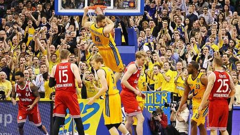ALBA Berlin, FC Bayern, Jonas Wohlfarth-Bottermann, Dunking