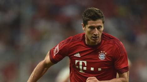 Robert Lewandowski stürmt seit 2014 für den FC Bayern