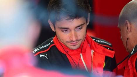 Für Charles Leclerc läuft es bei Ferrari aktuell mies