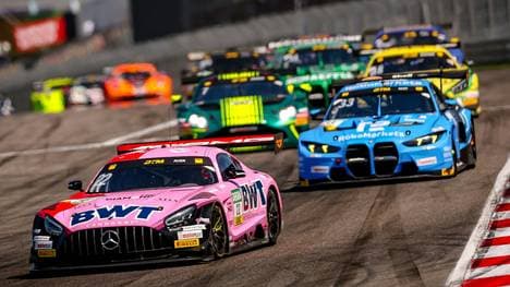 Lucas Auer ist im Mercedes der Gejagte