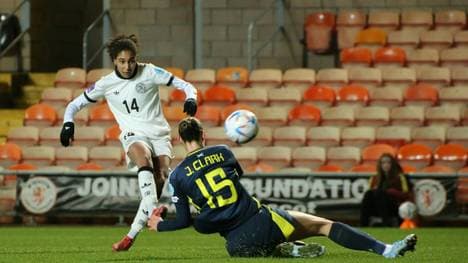 Zicai erzielte das 3:0 in Schottland