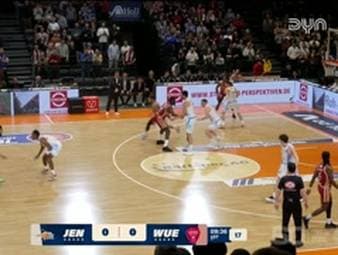 Spiel Highlights zu Science City Jena - Fitness First Würzburg Baskets