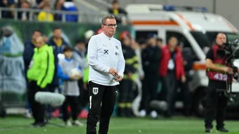 Ralf Rangnick schimpft nach Österreichs Pleite in Rumänien