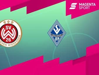 SV Wehen Wiesbaden - SV Waldhof Mannheim: Tore und Highlights | 3. Liga