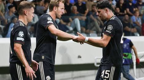 In Torlaune: Harry Kane und Co.