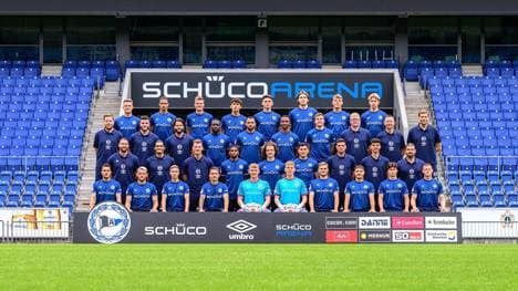 Die Mannschaft von Arminia Bielefeld blickt auf den Start der Saison 2025/26