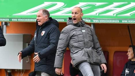 Stefan Reuter vermied ein klares Bekenntnis zu Heiko Herrlich