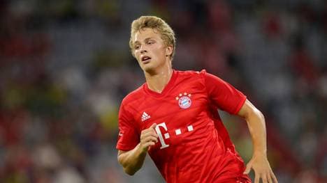 Fiete Arp kam im vergangenen Sommer zum FC Bayern