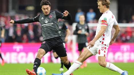 Jens Castrop ( l.) spielt für den 1. FC Nürnberg