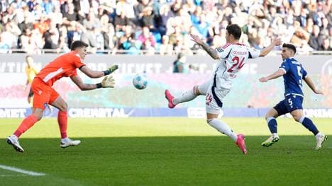 Dawid Kownacki und Fortuna Düsseldorf feierten einen wichtigen Sieg gegen den KSC