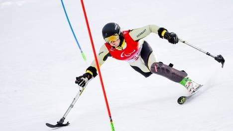 Christoph Glötzner im Slalom