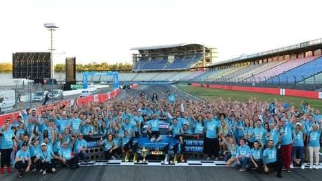 Bittersüßer Moment: Nach dem Titel stand die HWA-Truppe vor einer unklaren Zukunft