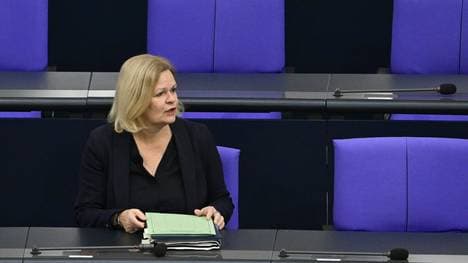 Nancy Faeser sieht die Behörden gut aufgestellt