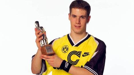 Lars Ricken mit dem Silbernen Bravo-Otto 1995