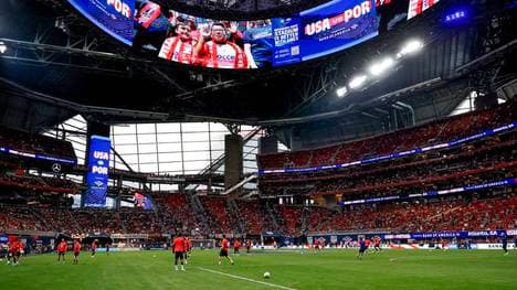 Im Mercedes-Benz Stadium in Atlanta finden bei der WM 2026 insgesamt acht Spiele statt