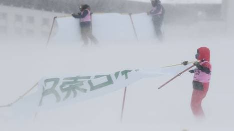 Der Männer-Slalom in Naeba wurde abgesagt