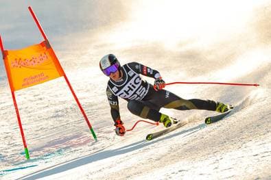 Brutaler Sturz auf der Kandahar