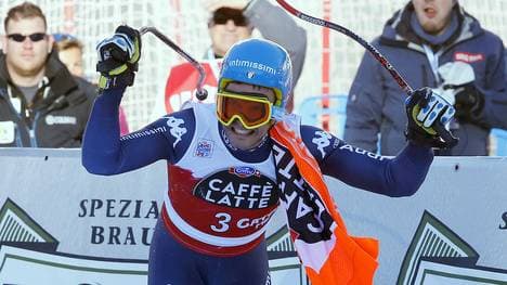 Christof Innenhofer im Ziel