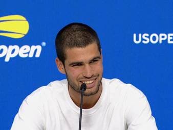 Carlos Alcaraz ist überglücklich mit seiner Leistung bei den US-Open und verrät seinen Antrieb.