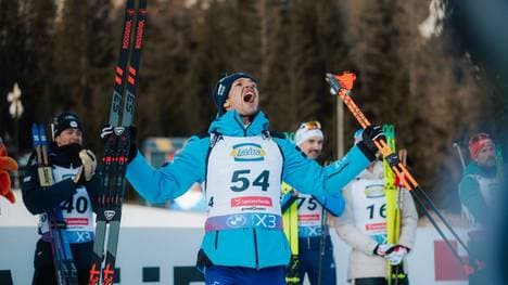 Tommaso Giacomel hat sein Können auch im Langlauf unter Beweis gestellt