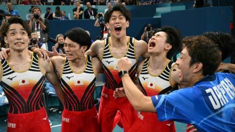Team Japan feiert das nächste Gold