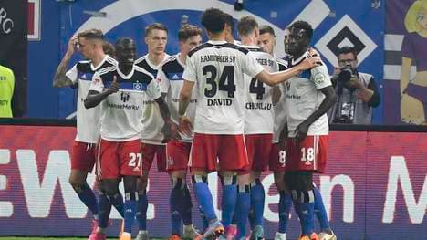 Der HSV gewinnt gegen Greuther Fürth